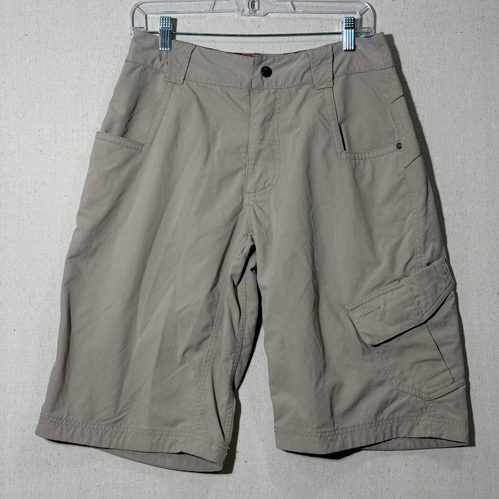 Lululemon Cargo Shorts Men 29 Tan Vintage Gorpcore Technical Utility Pockets